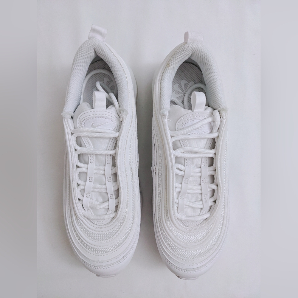 Nike All-White Athletic Shoes